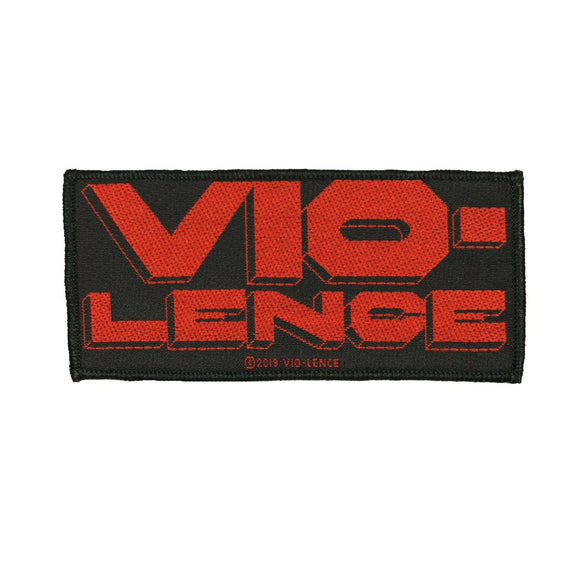 Vio-Lence Logo Patch Thrash Metal Band Woven Sew On Applique
