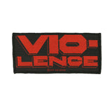 Vio-Lence Logo Patch Thrash Metal Band Woven Sew On Applique