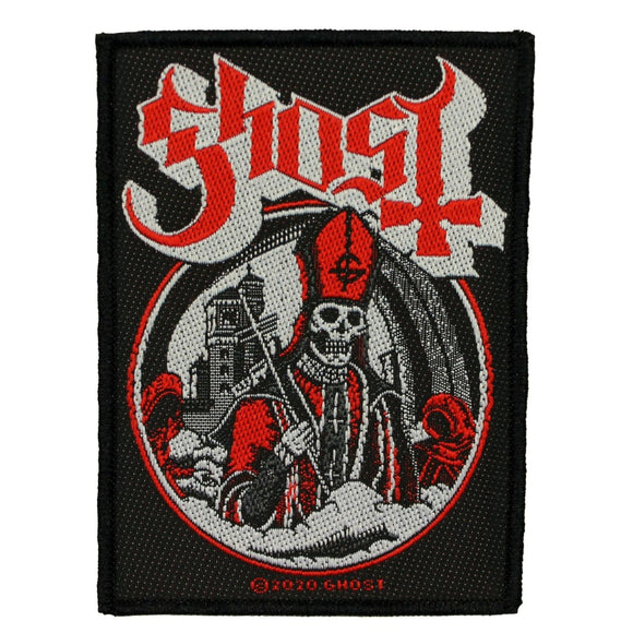 Ghost Secular Haze Patch Swedish Rock Band Infestissumam Woven Sew On Applique