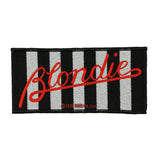 Blondie Parallel Lines Album Patch Rock Band Woven Sew On Applique