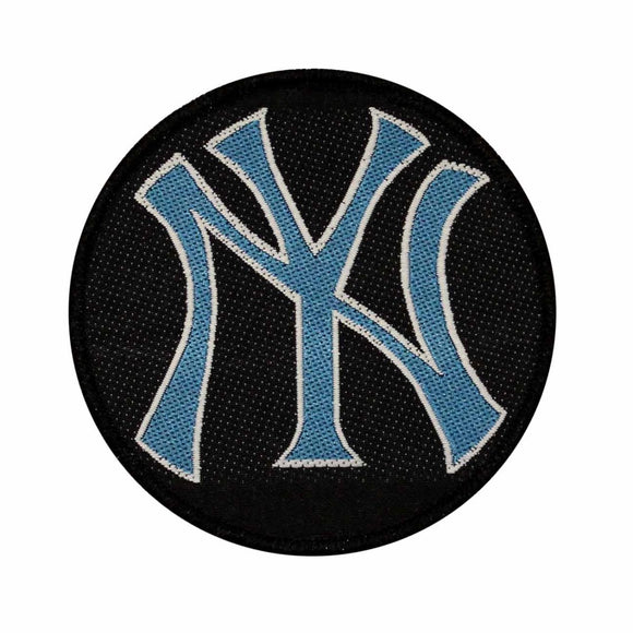 Blue New York Yankees NY Logo Sew on Woven Badge Applique Patch