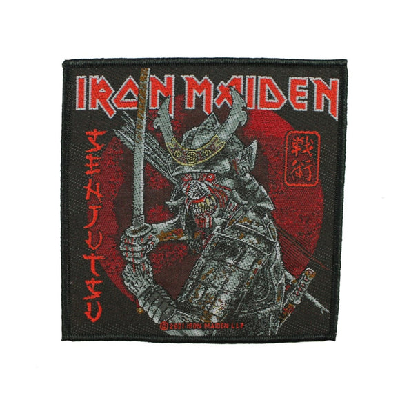 Iron Maiden Senjutsu Patch Album Heavy Metal Band Woven Sew On Applique