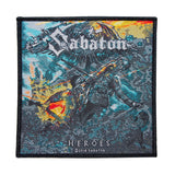 Sabaton Heroes Patch Soldier Cover Art Heavy Metal Band Woven Sew On Applique