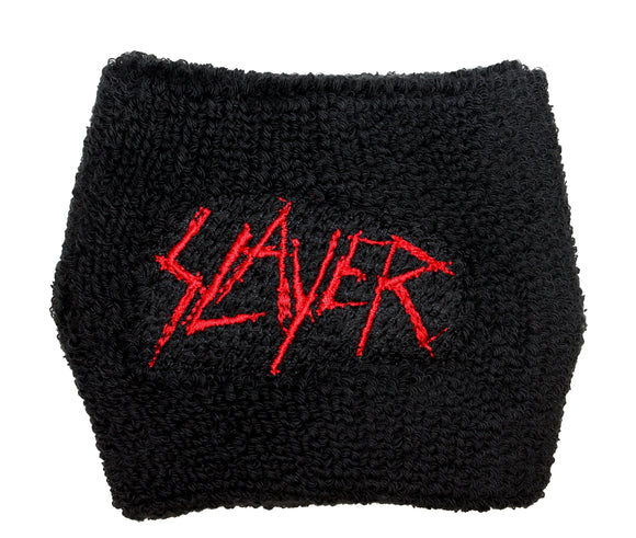 Slayer Blood Name Band Logo Wristband Sweatband Thrash Metal Music Merchandise