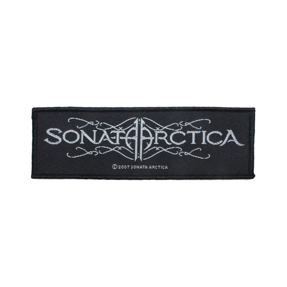 Sonata Arctica Logo Patch Finnish Power Metal Band Music Woven Sew On Applique