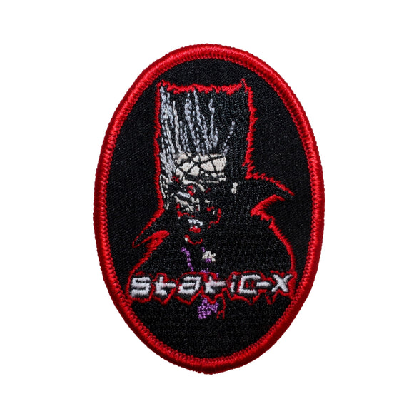 Static-X Band Logo Patch Wayne True King of Evil Disco Nu Metal Iron On Applique