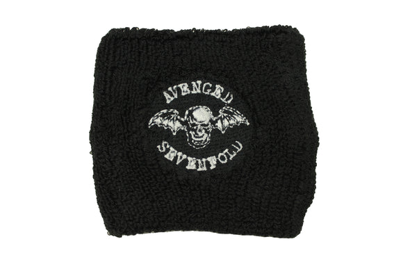 Avenged Sevenfold Death Bat Logo Wristband Metal Athletic Apparel Merchandise