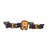 Kids "Trick R Treat" Patch Halloween Holiday Decoration Craft Iron-On Applique
