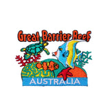Australia Great Barrier Reef Patch Ocean Travel Embroidered Iron On Applique