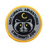 Cincinnati Zoo Nocturnal Adventure Patch Travel Embroidered Iron On Applique