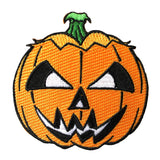 Scary Jack-O-Lantern Patch Kreepsville Halloween Pumpkin Craft Iron-On Applique