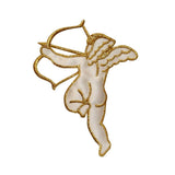 ID 0155 Cupid Shooting Arrow Patch Valentine Day Love Cherub Iron On Applique
