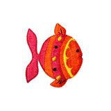ID 0186 Colorful Tropical Fish Patch Ocean Aquarium Animal Iron On Applique