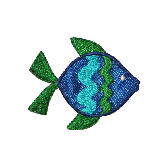 ID 0218 Tropical Snapper Fish Patch Ocean Fishing Embroidered Iron On Applique