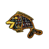 ID 0227 Tropical Hawaii Fish Patch Sport Fishing Embroidered Iron On Applique