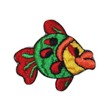 ID 0242A Tropical Pet Fish Patch Ocean Sea Life Embroidered Iron On Applique