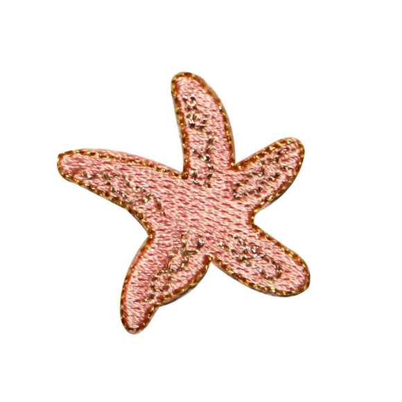 ID 0381 Star Fish Patch Sea Life Beach Aquarium Embroidered Iron On Applique
