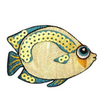 ID 0200 Tropical Fish Patch Aquarium Ocean Sequin Big Eyes Iron On Applique