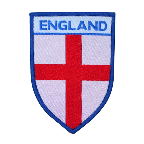 Saint George's Cross England Patch English Country Flag Shield Sew On Applique