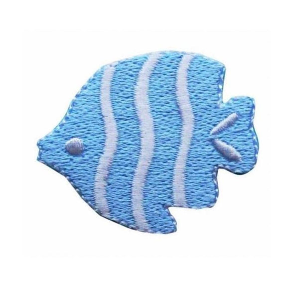 ID 0266A Butterfly Fish Patch Pet Swimming Ocean Embroidered Iron On Applique