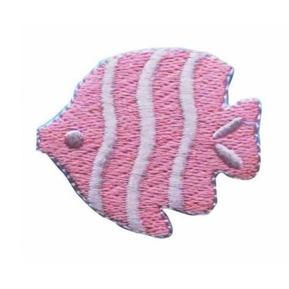 ID 0266B Butterfly Fish Patch Pet Swimming Ocean Embroidered Iron On Applique