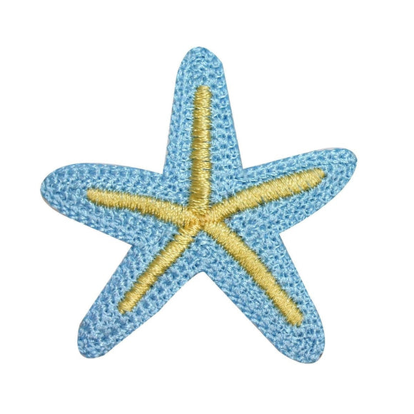 ID 0326A Starfish Sea Star Patch Tropical Beach Embroidered Iron On Applique
