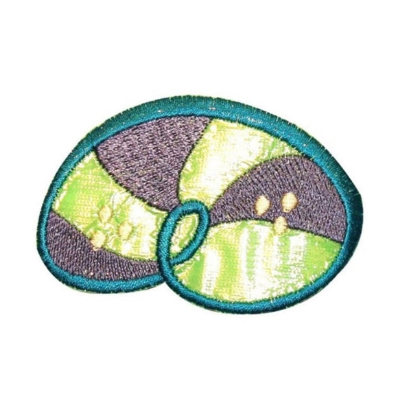 ID 0353A Tropical Beach Seashell Patch Ocean Life Embroidered Iron On Applique