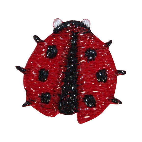 ID 0464 Lot of 3 Lady bug Symbol Patch Bug Insect Embroidered Iron On Applique