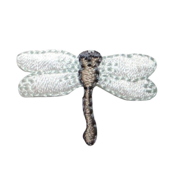 ID 0474E Tiny Dragonfly Patch Garden Fairy Bug Embroidered Iron On Applique