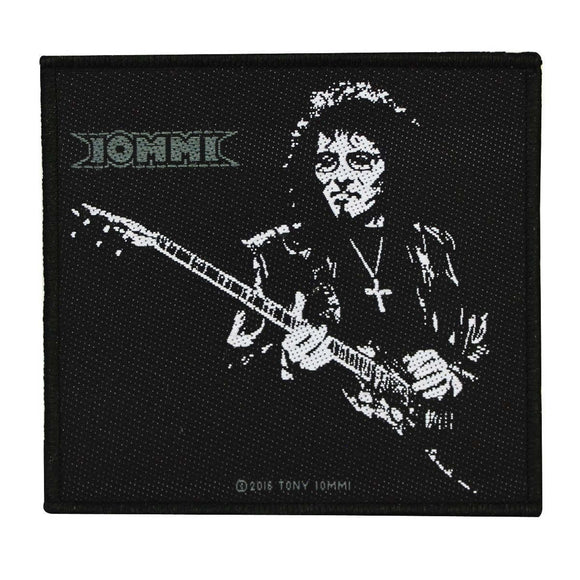 Tony Iommi Patch Legendary Rock Guitar Hero Heavy Metal Woven Sew On Applique