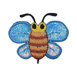 ID 0441 Bumble Bee Patch Flower Bug Insect Sting Embroidered Iron On Applique