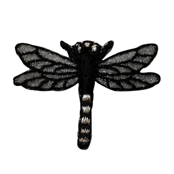 ID 0474F Dragonfly Flying Patch Garden Fairy Bug Embroidered Iron On Applique