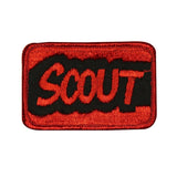 Scout Name Tag Patch Scouts Badge Uniform Embroidered Sew On Applique