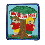 Scouts Adventure Days Badge Patch Scout Day Camp Embroidered Iron On Applique