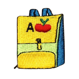 ID 0940B Kids Backpack Patch Primary School Bag Embroidered Iron On Applique
