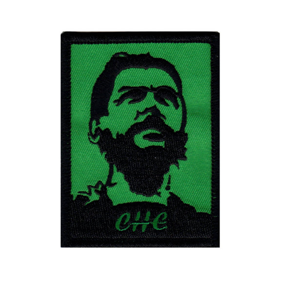 Che Guevara Portrait Patch Cuban Revolution Leader Embroidered Iron On Applique