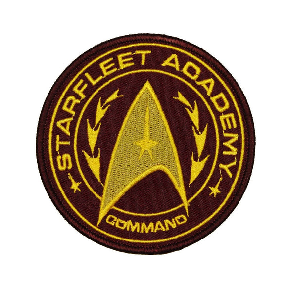 Starfleet Academy Command Patch Star Trek School Licensed Embroidered Iron On