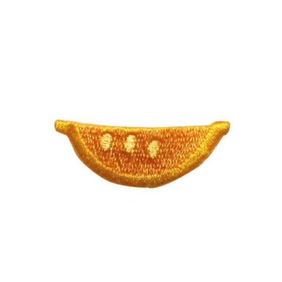 ID 1209C Slice of Lemon Patch Summer Fruit Food Embroidered Iron On Applique