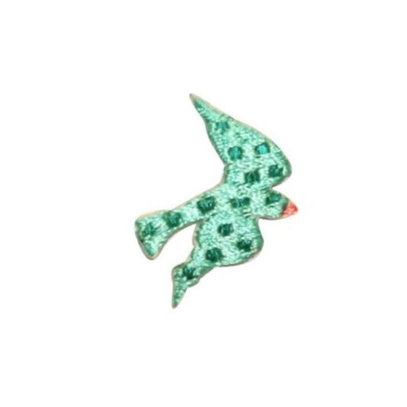 ID 0538A Ocean Gull Patch Beach Flying Seagull Bird Embroidered Iron On Applique