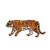 ID 0655A Circus Bengal Tiger Patch Zoo Wild Safari Embroidered Iron On Applique