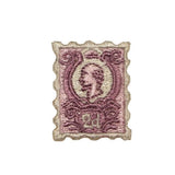 ID 1397B Classic Stamp Patch Collection Postage Embroidered Iron On Applique