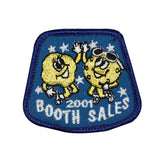 Scouts Booth Sales Patch Scout Cookie Sale 2001 Embroidered Iron On Applique