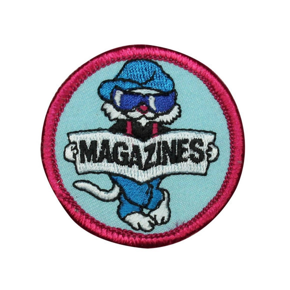Boy Scouts Magazine Badge Patch Sash Emblem Scout Embroidered Iron On Applique