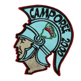Scouts Camporee 2000 Badge Patch Trojan Camp Sign Embroidered Iron On Applique