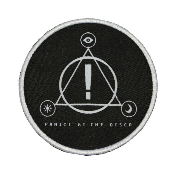 Panic at the Disco Symbol Patch American Rock Band Emblem Iron On Applique