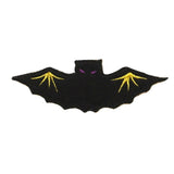 ID 0928 Vampire Bat Patch Halloween Flying Felt Embroidered Iron On Applique