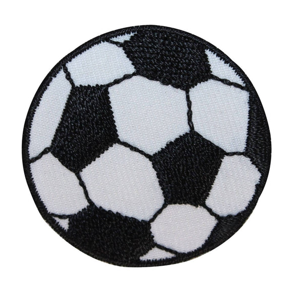 ID 1489 Soccer Ball Patch Sport Kick Ball Futball Embroidered Iron On Applique