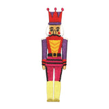 ID 8074 Nutcracker Decoration Patch Christmas Toy Embroidered Iron On Applique