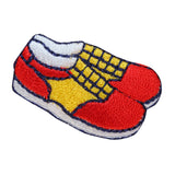 ID 1584B Golf Shoes Patch Golfing Sneakers Classic Embroidered Iron On Applique