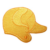 ID 1589B Batting Helmet Patch Baseball Softball Bat Embroidered Iron On Applique